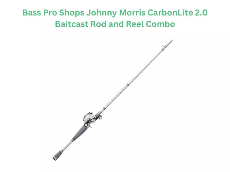 Bass Pro Shops Johnny Morris CarbonLite 2.0 Baitcast Rod and Reel Combo