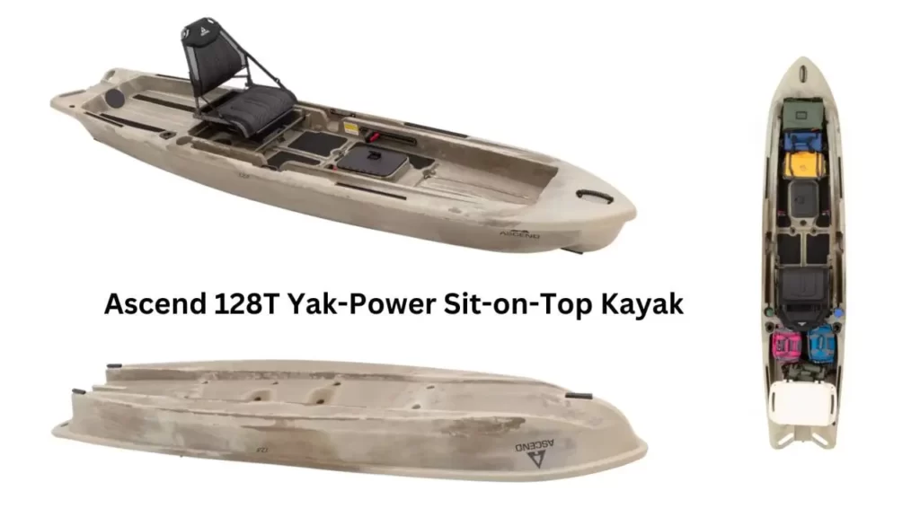 BassPro Kayaks Ascend 128T Yak-Power Sit-on-Top Kayak