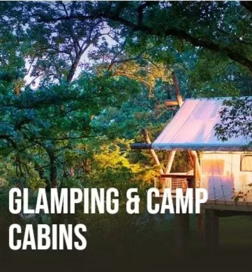 Bass Pro Glamping and camp cabins